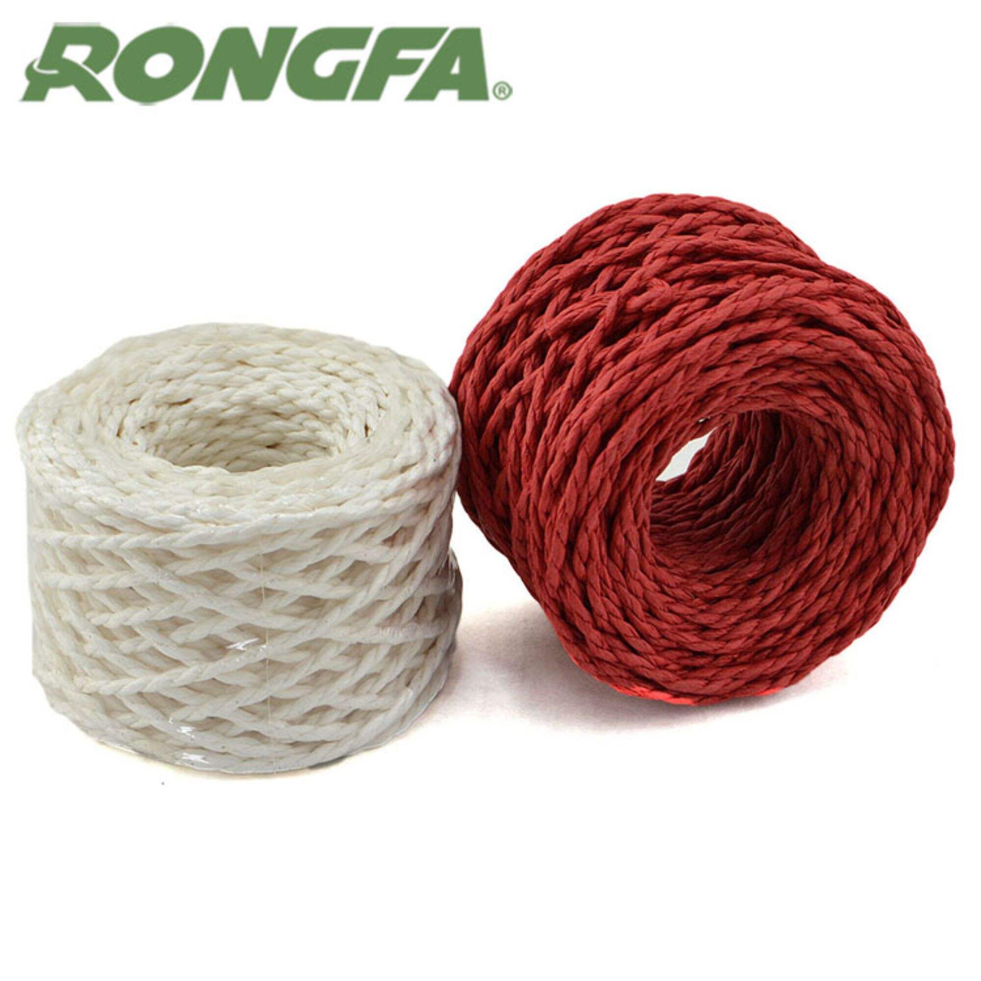 Colorful Paper Rope twines rope