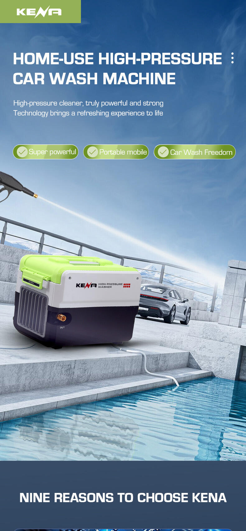 product popular portable mini handheld high pressure car washer cold water cleaning equipment-5