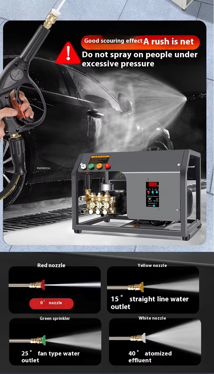 3kw wall mounted 100 full copper 3 layers explosion proof steel tube car wash use-7