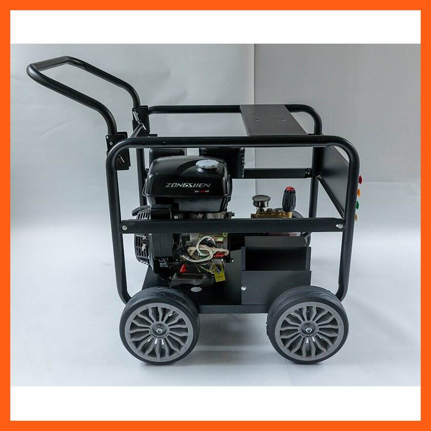 Make outdoor cleaning a breeze with a high pressure cleaner set to 200 bar