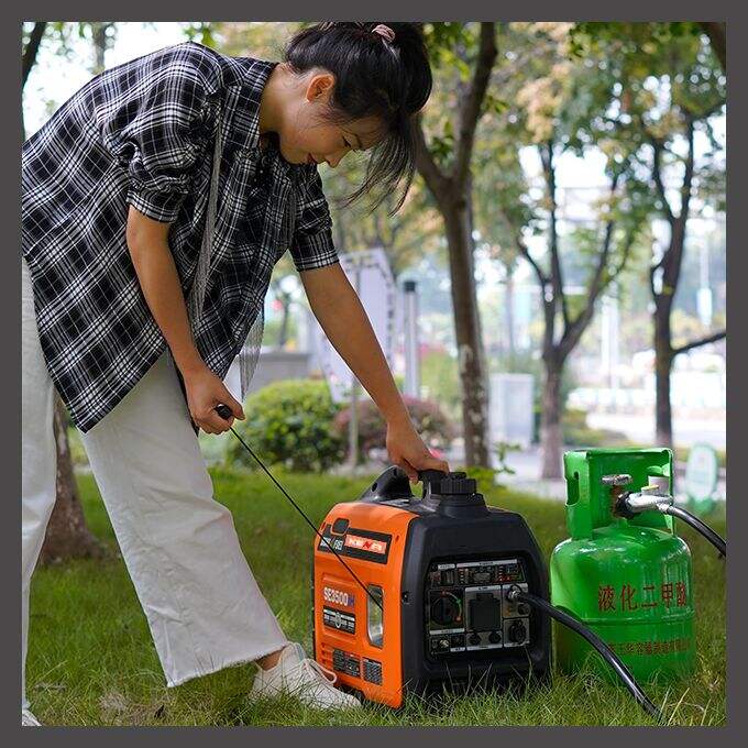 Experience the most eco-friendly gas generator