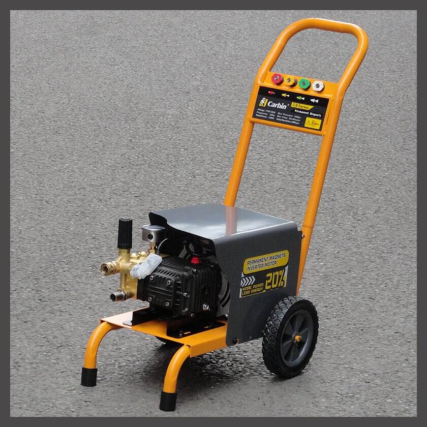 Experience the ultimate cleaning efficiency with the pressure washer je