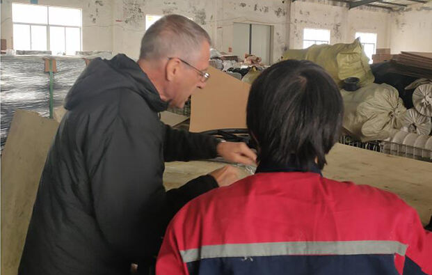 Workshop inspection with customer