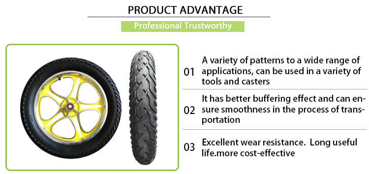 16 inch high quality bicycle inflatable rubber wheel balance bike wheel tool cart inflatable wheel details