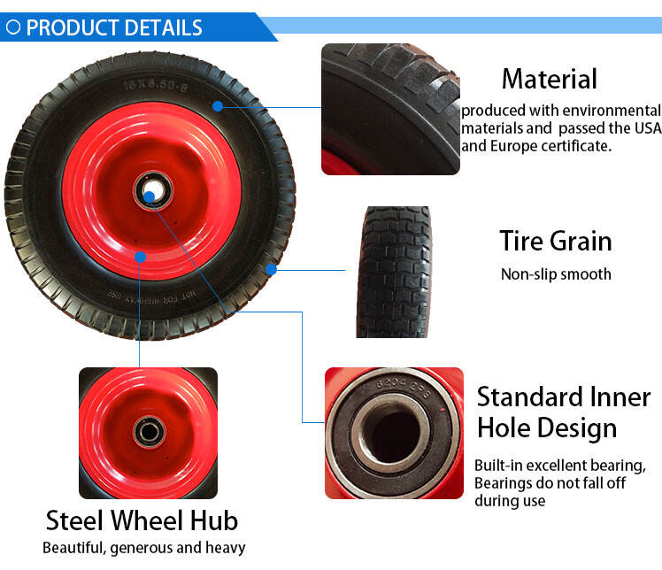 Customized pu eva foam wheel light weight 16*4.5 cheap wheels and tires details