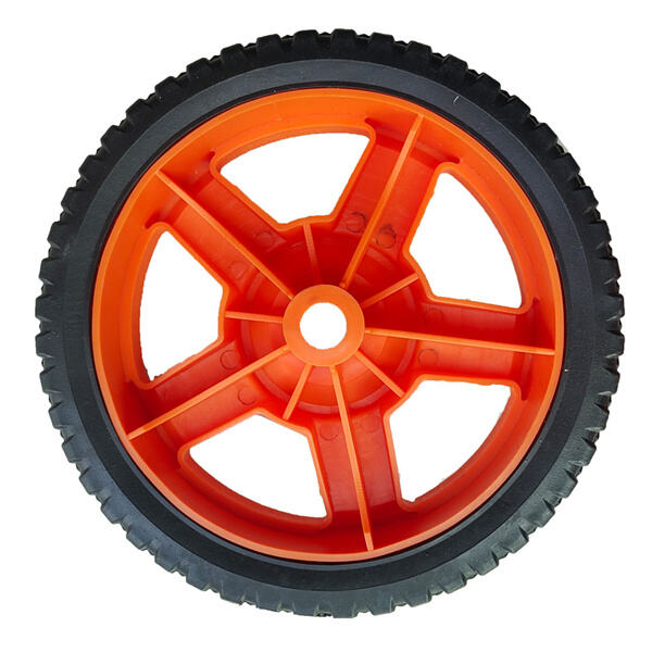 Eco-friendly plastic pulley wheels with a low carbon footprin