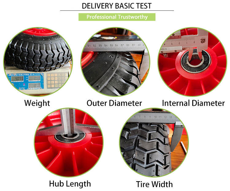 16 inch wheelbarrow tire solid forklift wheel from factory factory