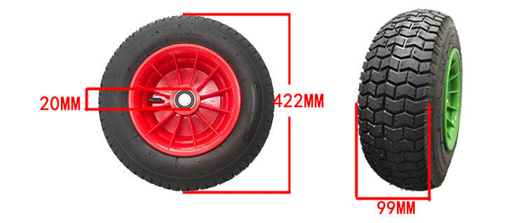 16 inch wheelbarrow tire solid forklift wheel from factory factory