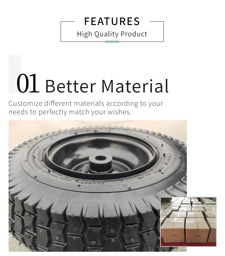 3 inch 4inch 5inch 6inch 7inch 8inch for skateboard wheel small pneumatic wheel 6x1.5,2.80/2.50-4 manufacture