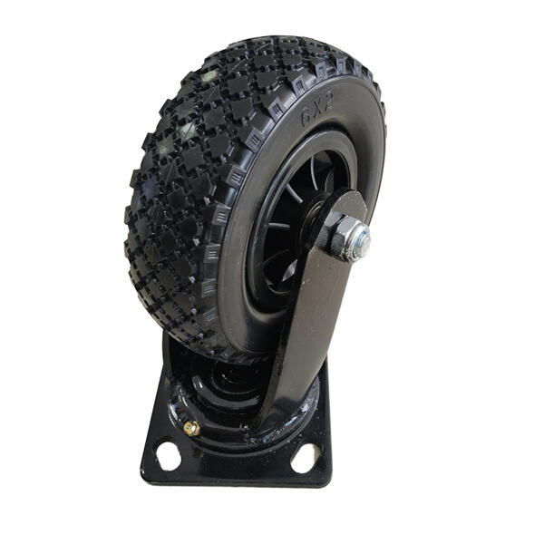Experience the Silent Operation of 5 Inch Pneumatic Casters
