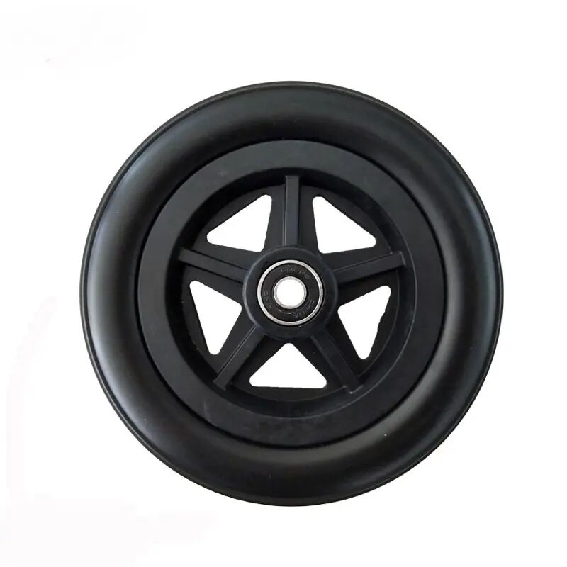 4.10/3.50-6 PU foam material children tricycle flat free wheels for 3inch to 16 inch factory