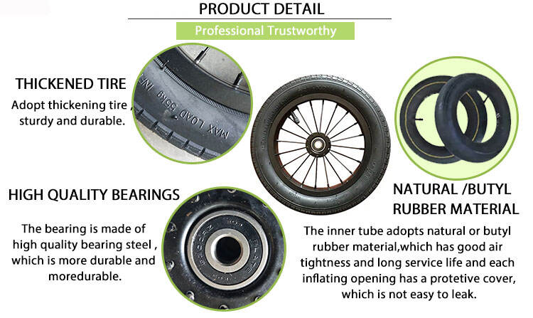 11 inch 12 inch pneumatic rubber children bicycle wheel supplier