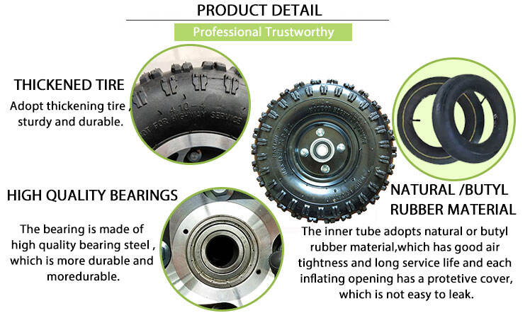 New 10-Inch Pneumatic Snow Wheel Truck Trolley Cart Skateboard Retail Manufacturing Plants Restaurants Farms 6-Month Warranty supplier