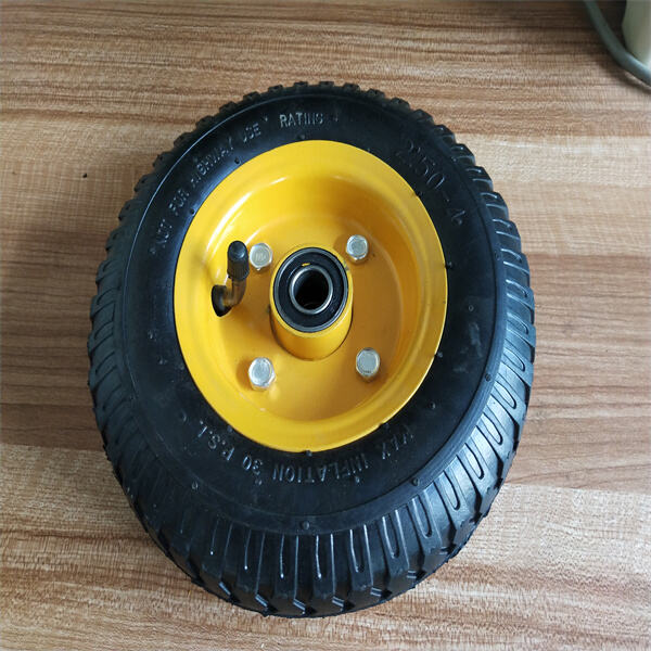 8 Inch Pneumatic Caster Wheels Make Movement a Breeze