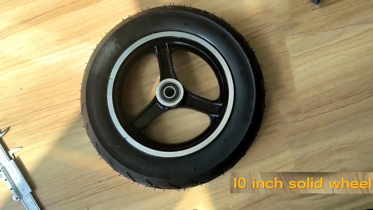10 inch Semi-Pneumatic Rubber Wheel