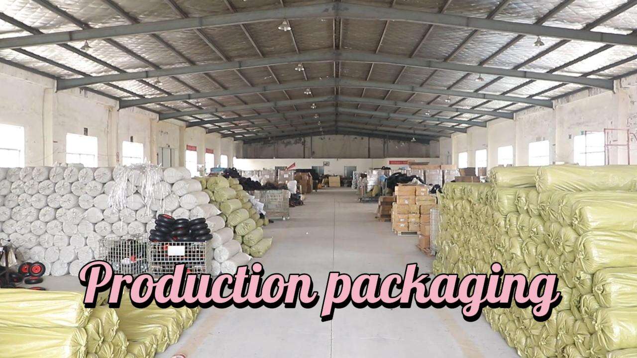 Production packaging workshop display