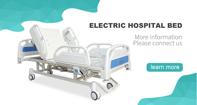 YC-E3611K(IV) Patient Bed Medical Equipment Price Three Functions Electric Hospital Bed manufacture