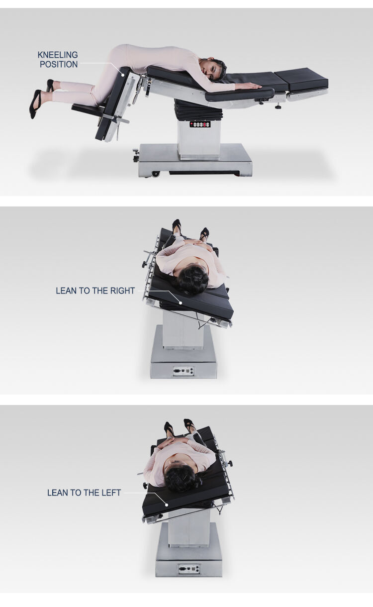 YC-BDOP07 Hospital Emergency Electrical Medical Surgical Operating Table Electric Adjustable Position Operation Bed details