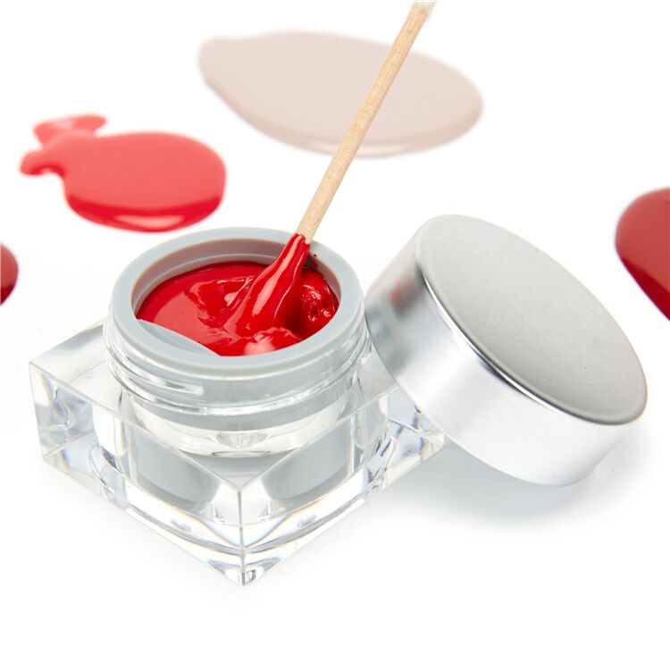MANNFI Professional Nail Supplier High Quality Private Label New Design Soak Off UV Gel Nail Polish Pudding Cream Painting Gel details