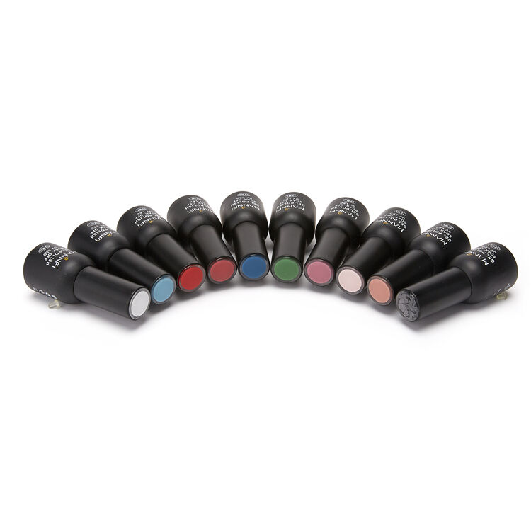 MANNFI Factory Wholesale Nail Supplier Art Product High Quality Low Price Nail Gel Polish Soak Off Uv Led Color Gel Varnish factory