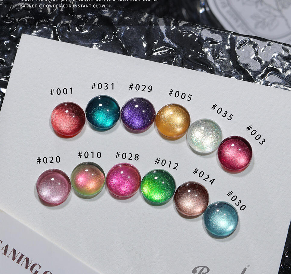 product bomd xinghe cats eye nail gel polish 2025 new glass beads design popular white for nail led liquid bottle cat eye-3