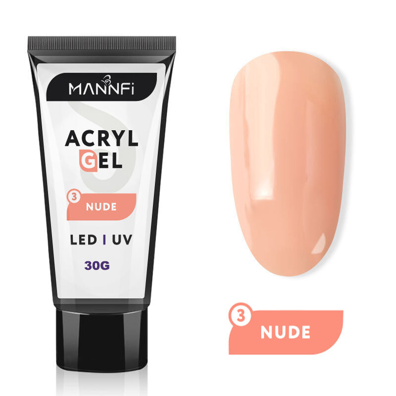 MANNFI Nail Product  Non Form 15ml Cosmetics UV Acrylic Poly Gel Nail Kit 6 Colors Extend Gel For Nail Salon details