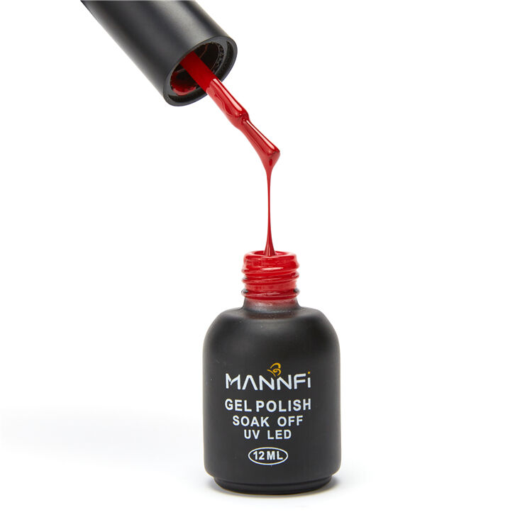 MANNFI Factory Wholesale Nail Supplier Art Product High Quality Low Price Nail Gel Polish Soak Off Uv Led Color Gel Varnish details