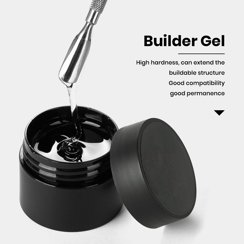 Professional Supplier Wholesale UV Led Quick Builder Extend Gel Polish French Manicure Building Nail Gel For Extension manufacture