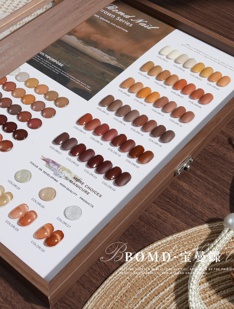Nail Gel Supplier Private Label 80 Transparent Colors Set Semi Permanent Soak Off UV Gel Nail Polish manufacture