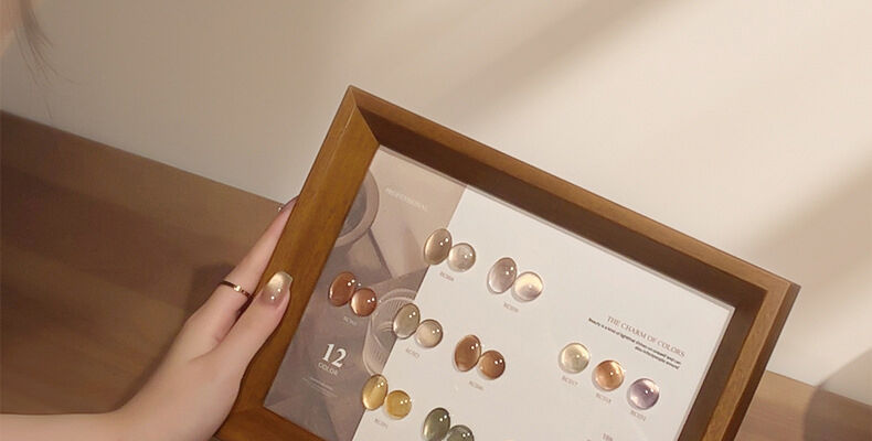 product free sample cat eye gel nail manicure varnish newest reflective semi permanent uv gel nail polish color-2