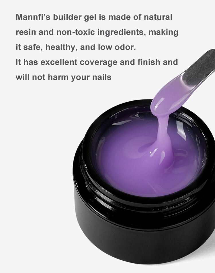 Professional Supplier Wholesale UV Led Quick Builder Extend Gel Polish French Manicure Building Nail Gel For Extension details