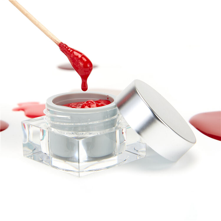 MANNFI Professional Nail Supplier High Quality Private Label New Design Soak Off UV Gel Nail Polish Pudding Cream Painting Gel details
