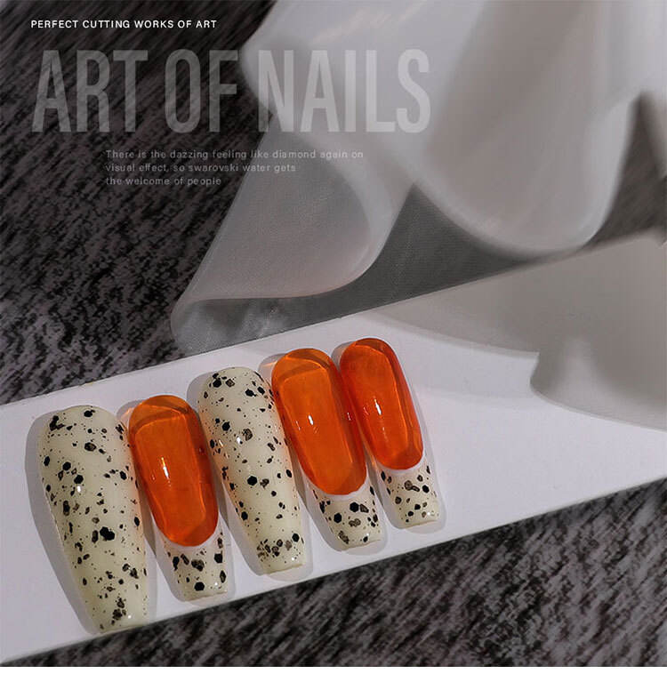 Hot Sell Transparent Quail Egg Style Wholesale UV Nail Gel Polish Competitive Price Nail Salon Art Product factory