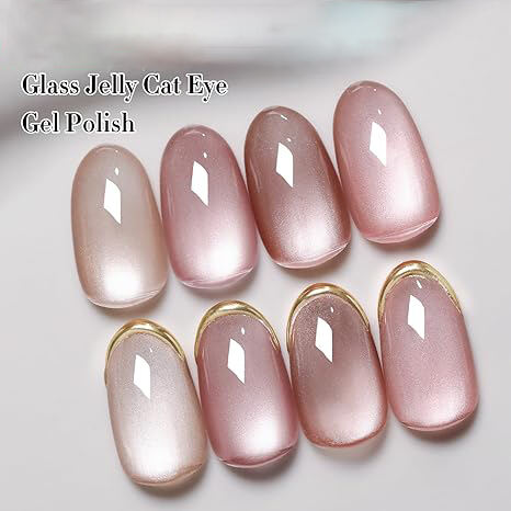 MANNFI Factory Wholesale High Quality UV Magnetic Cat Eye Gel Nail Polish Spar Crystal Cat Eye Gel Nail Art Product manufacture
