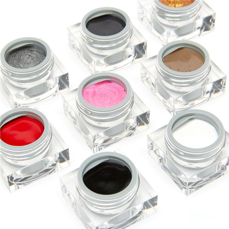 MANNFI Professional Nail Supplier High Quality Private Label New Design Soak Off UV Gel Nail Polish Pudding Cream Painting Gel supplier
