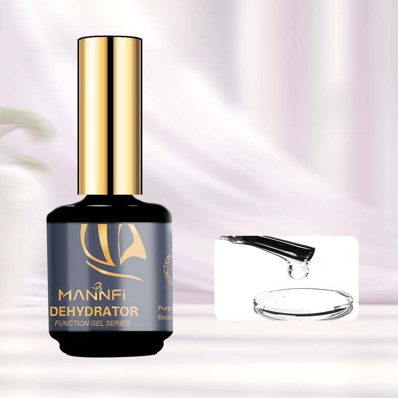 MANNFI Factory Top Quality Cheap Price Long Lasting Base Coat Super Shine Top Coat UV Gel Nail Polish Matte Top Coat details