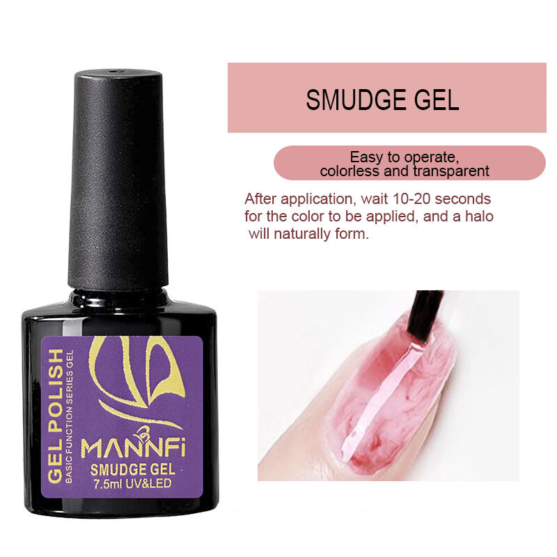 Nail supplier Custom Logo Nail Art Long lasting Function Gel Polish Uv Led Nail Transfer Gel Top Coat Base Gel supplier