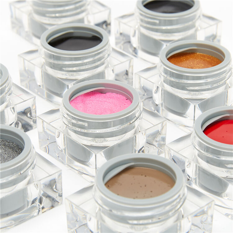 MANNFI Professional Nail Supplier High Quality Private Label New Design Soak Off UV Gel Nail Polish Pudding Cream Painting Gel manufacture