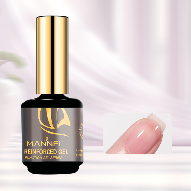 MANNFI Factory Top Quality Cheap Price Long Lasting Base Coat Super Shine Top Coat UV Gel Nail Polish Matte Top Coat details