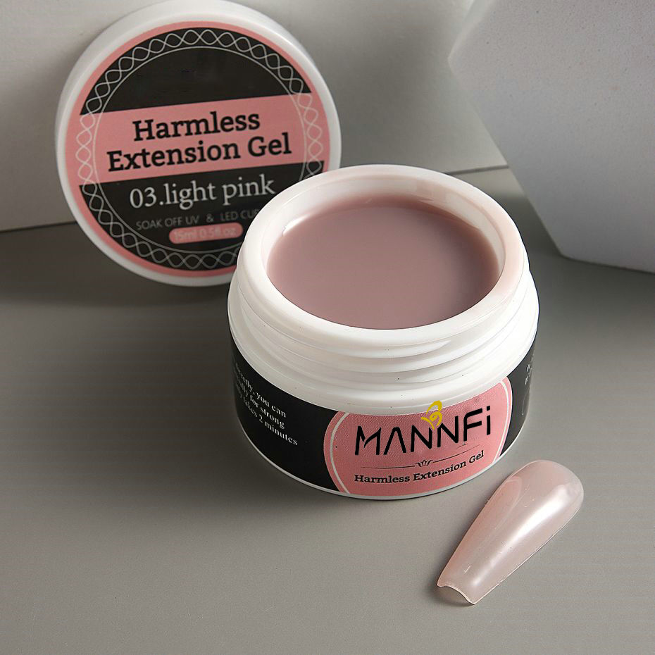 product mannfi high quality uv nail gel polish long lasting quick building uv extend gel led lamp source designer factory sale low price-10