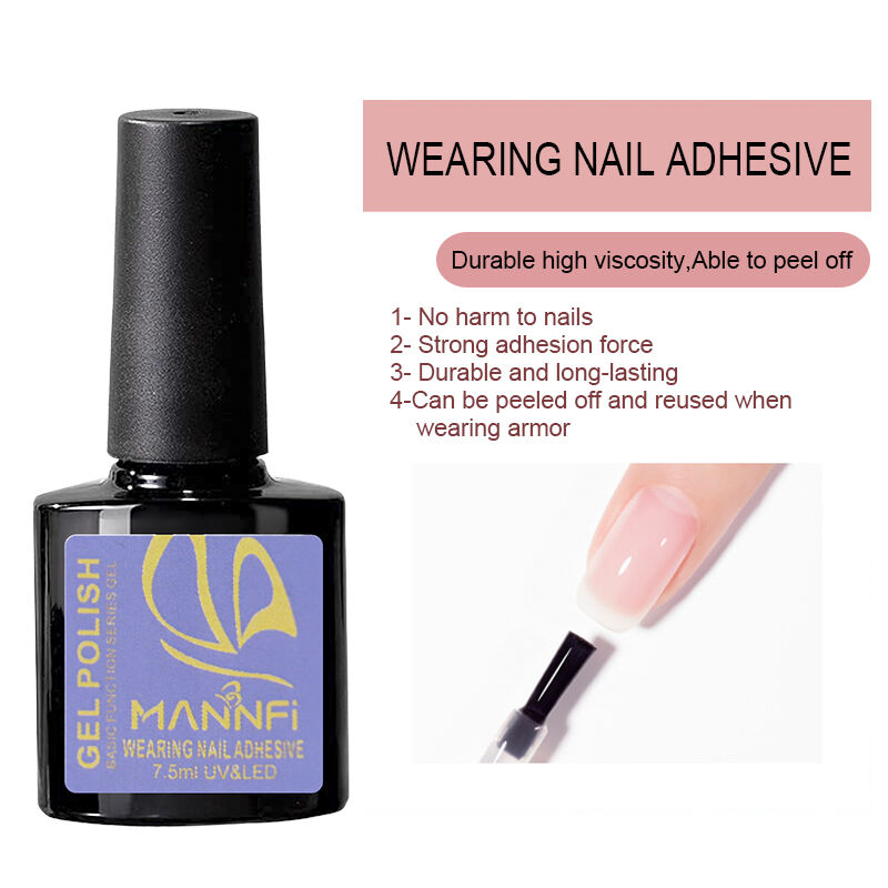 Nail supplier Custom Logo Nail Art Long lasting Function Gel Polish Uv Led Nail Transfer Gel Top Coat Base Gel factory