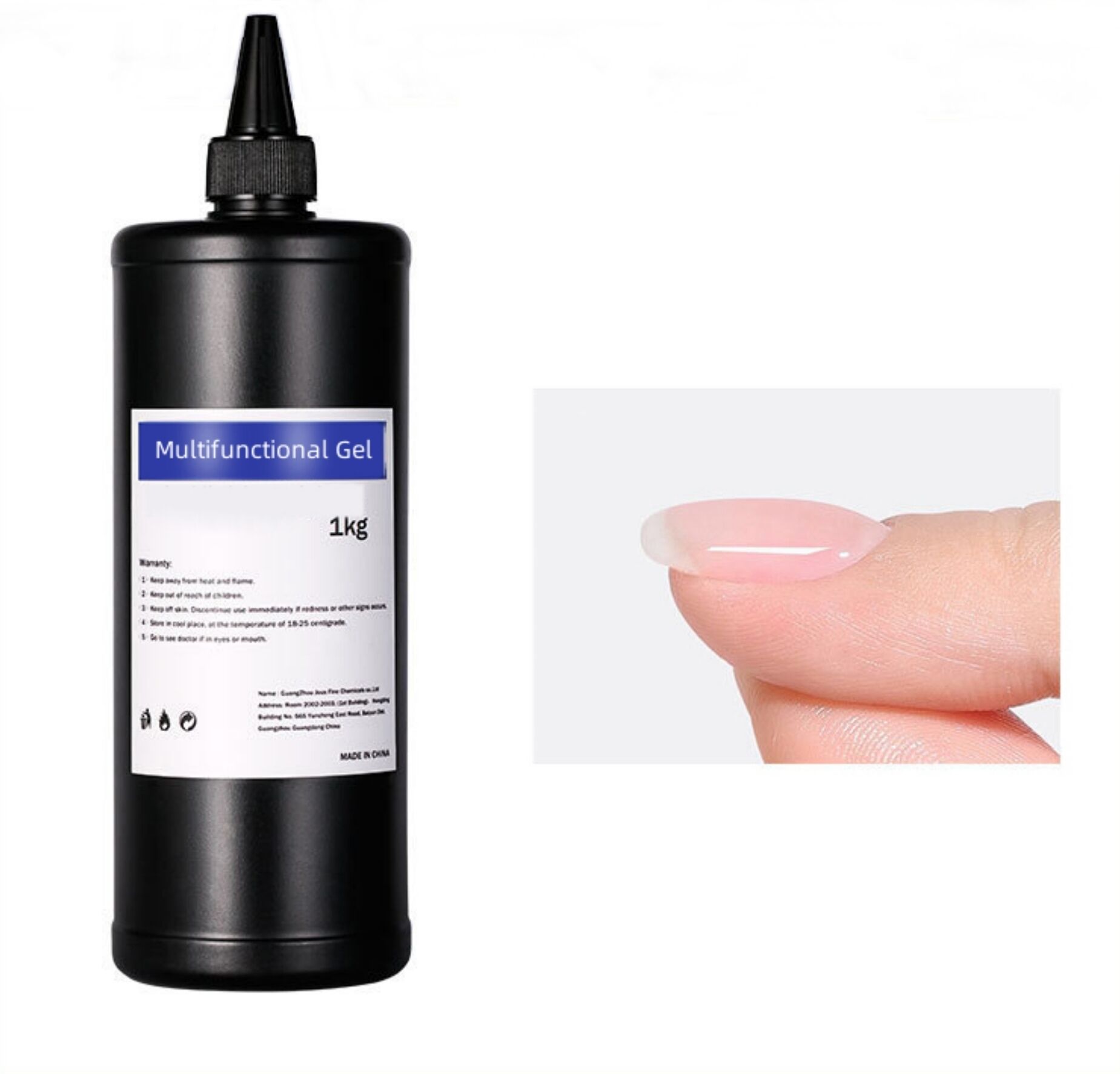 Hot Sale Nail Supplies Custom Logo Nail Art Product Function Gel Polish Soak Off UV Led Drilling Adhesive OEM ODM supplier