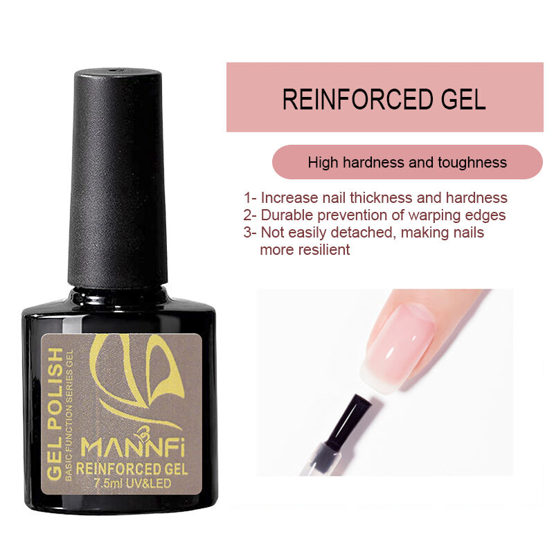 Nail supplier Custom Logo Nail Art Long lasting Function Gel Polish Uv Led Nail Transfer Gel Top Coat Base Gel manufacture
