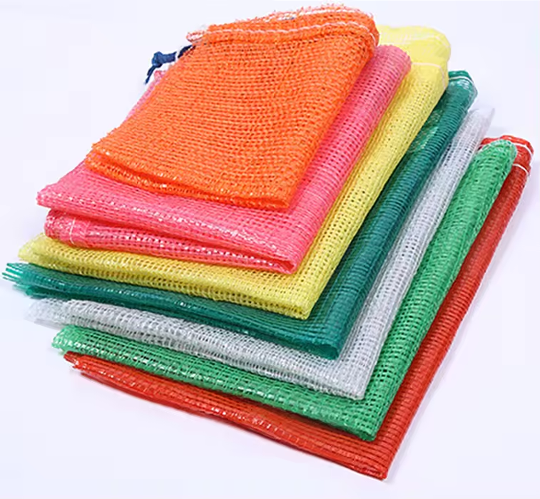 Hdpe 50*80 Circular Mesh Bag Onion Net Bags For Fruit Vegetable