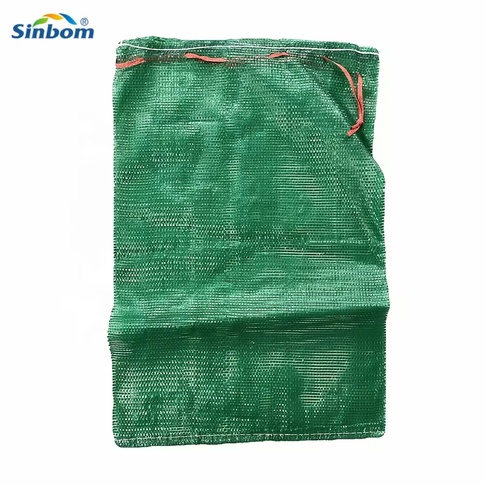 10kg  25kg Red Leno Onion Packaging Mesh Bag