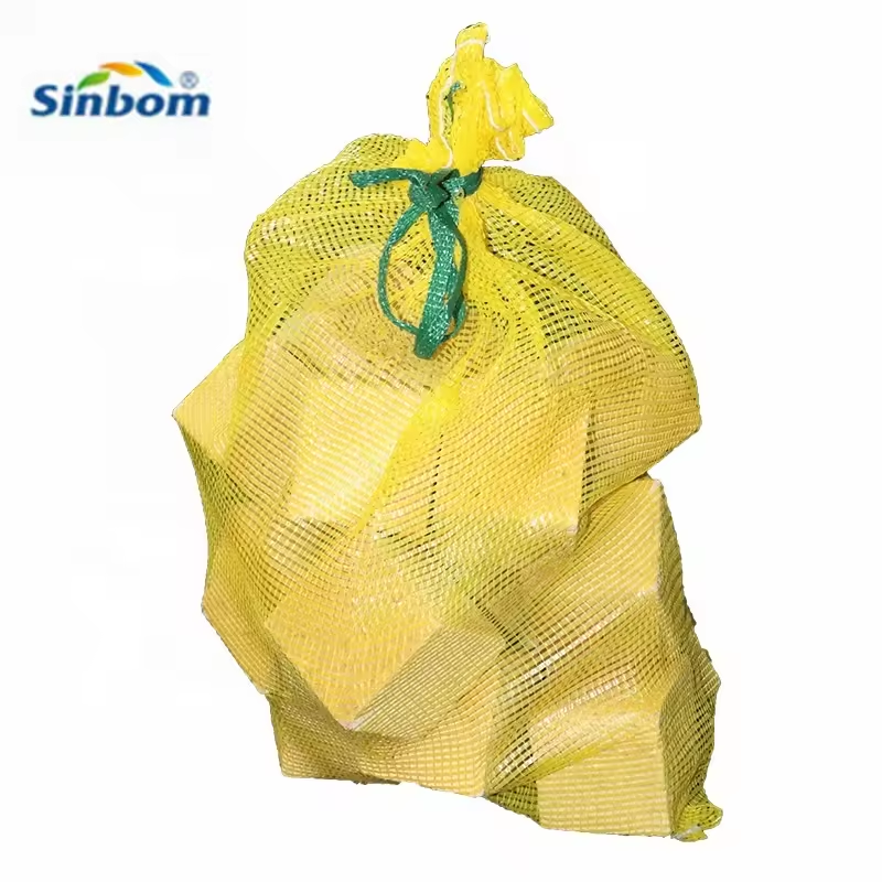 Hdpe 50*80 Circular Mesh Bag Onion Net Bags For Fruit Vegetable