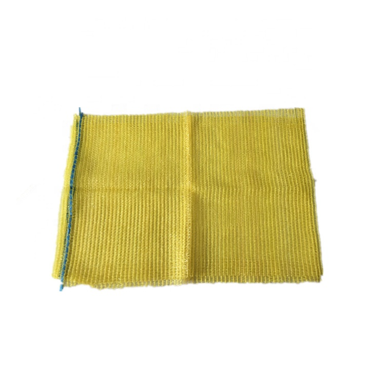 50*80 PE Raschel Leno Tubular Purple Onions Potato Mesh Net Bags