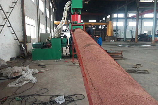 Copper briquetting line