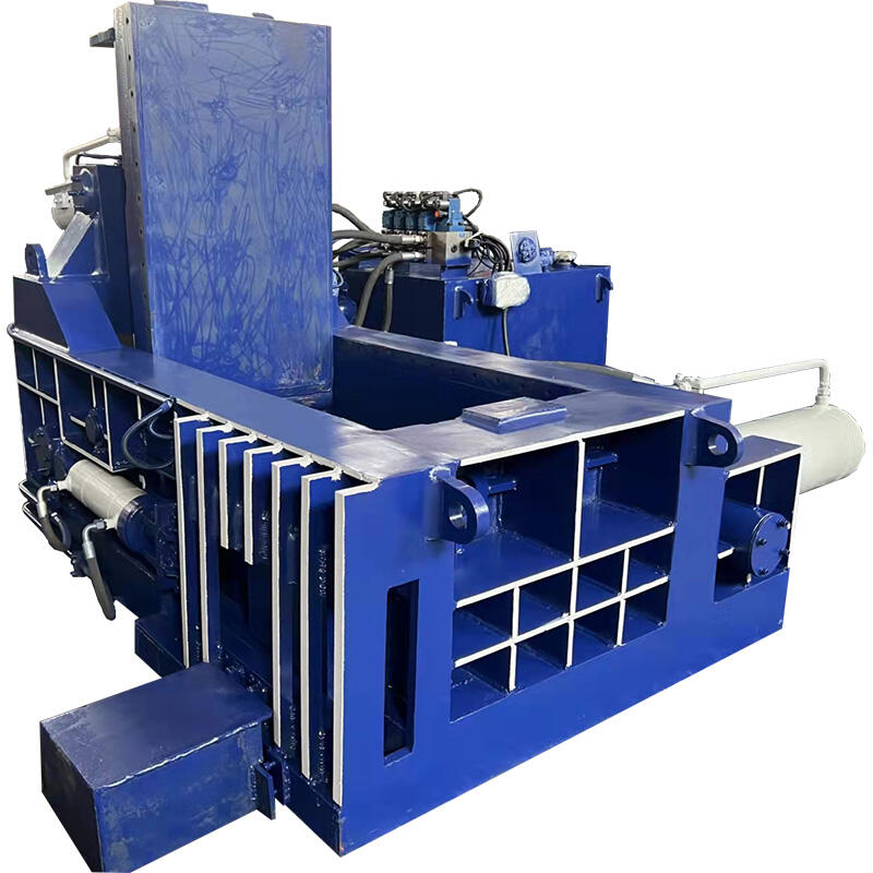 Y81T-130 iron sheet metal scrap automatic hydraulic baling machine