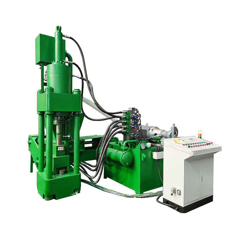Y83L-250 hydraulic briquetting machine for aluminum shavings turnings chips